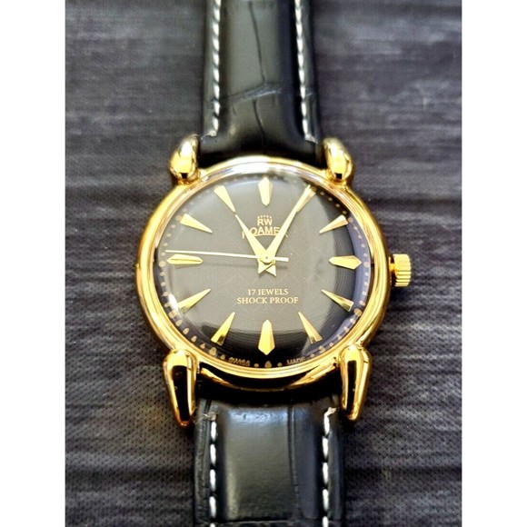 Vintage Roamer Shock Proof Hand Wind Swiss Watch Restored Serviced‎ GLD-… - Picture 2 of 11
